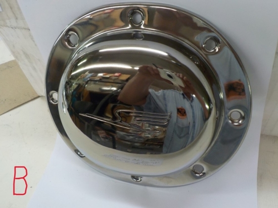 WITH BIRD PANHEAD KNUCKLEHEAD "NEW" DERBY COVER WITH BIRD #60555-36B